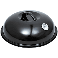 PAELLAWORLD INTERNATIONAL 42 cm BH Grillzubehör, schwarz