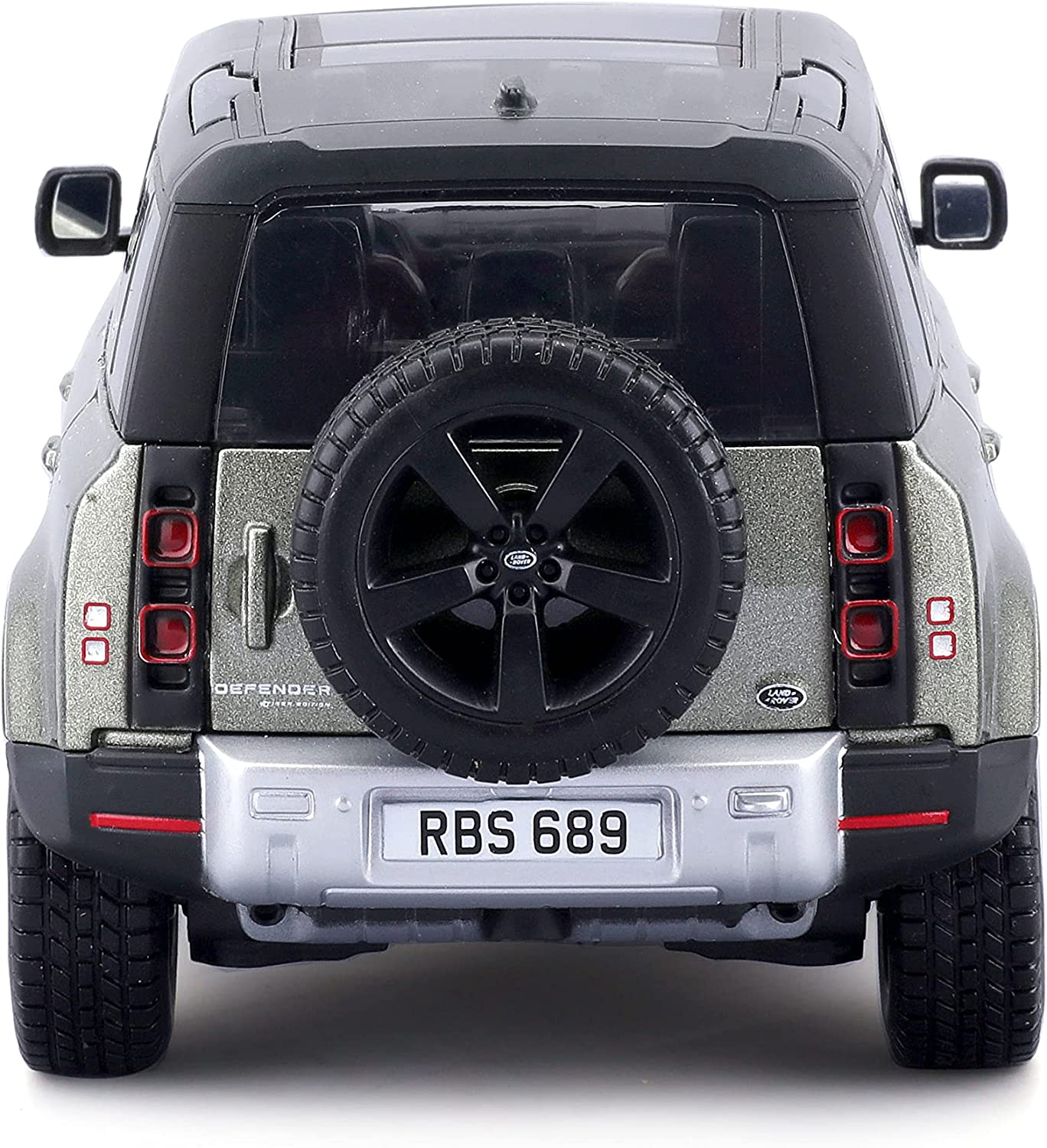 BBURAGO Land Rover Defender Maßstab \'22 1:24) (grün, Spielzeugauto