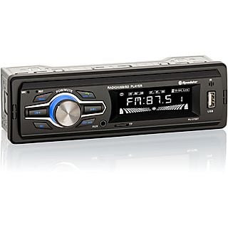 Autorradio  - RU-375BT ROADSTAR, Bluetooth, Bluetooth - USB - CARD SLOT - AUX IN, Negro