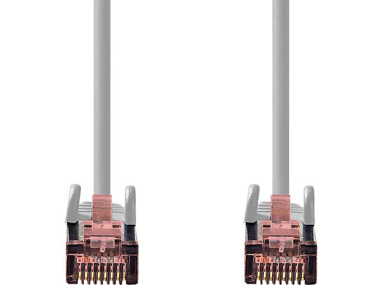 NEDIS CCGB85221GY20, CAT6-Netzwerkkabel, 2,00 m