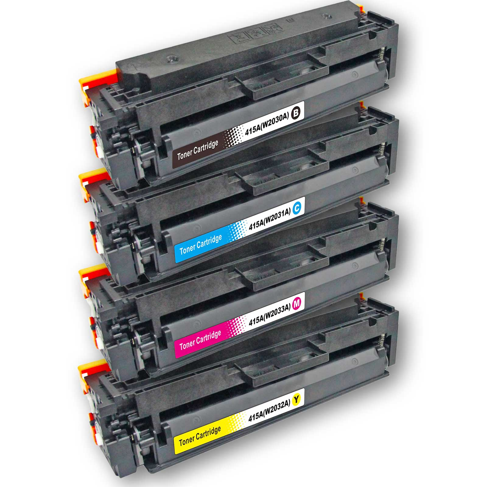 GIGAO 415A Toner Set Magenta, (415A) (Schwarz, Patronen 4-Farben Cyan, Gelb) Multipack