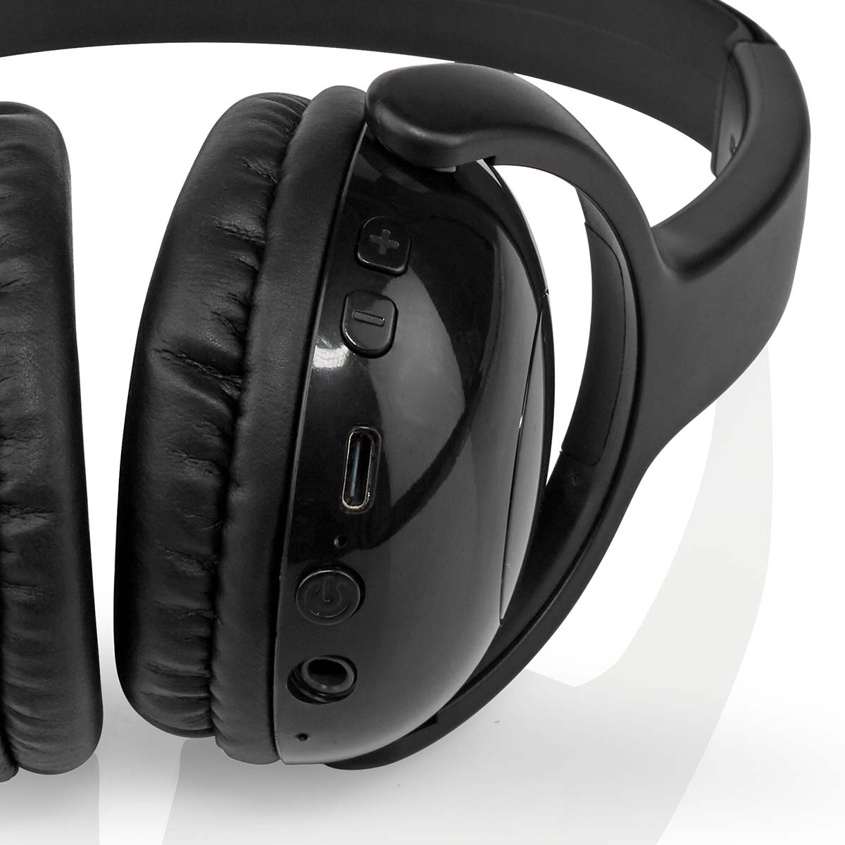 Schwarz NEDIS HPBT4000BK, Over-ear Kopfhörer