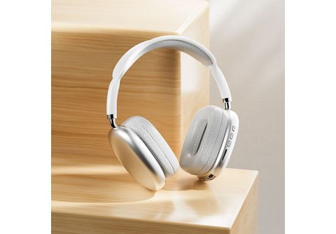 DIIDA Over-Ear-Kopfhörer, Faltbare, | Geräuschunterdrückung, weiß Kopfhörer SATURN Headset Over-ear Bluetooth Bluetooth Musik, für