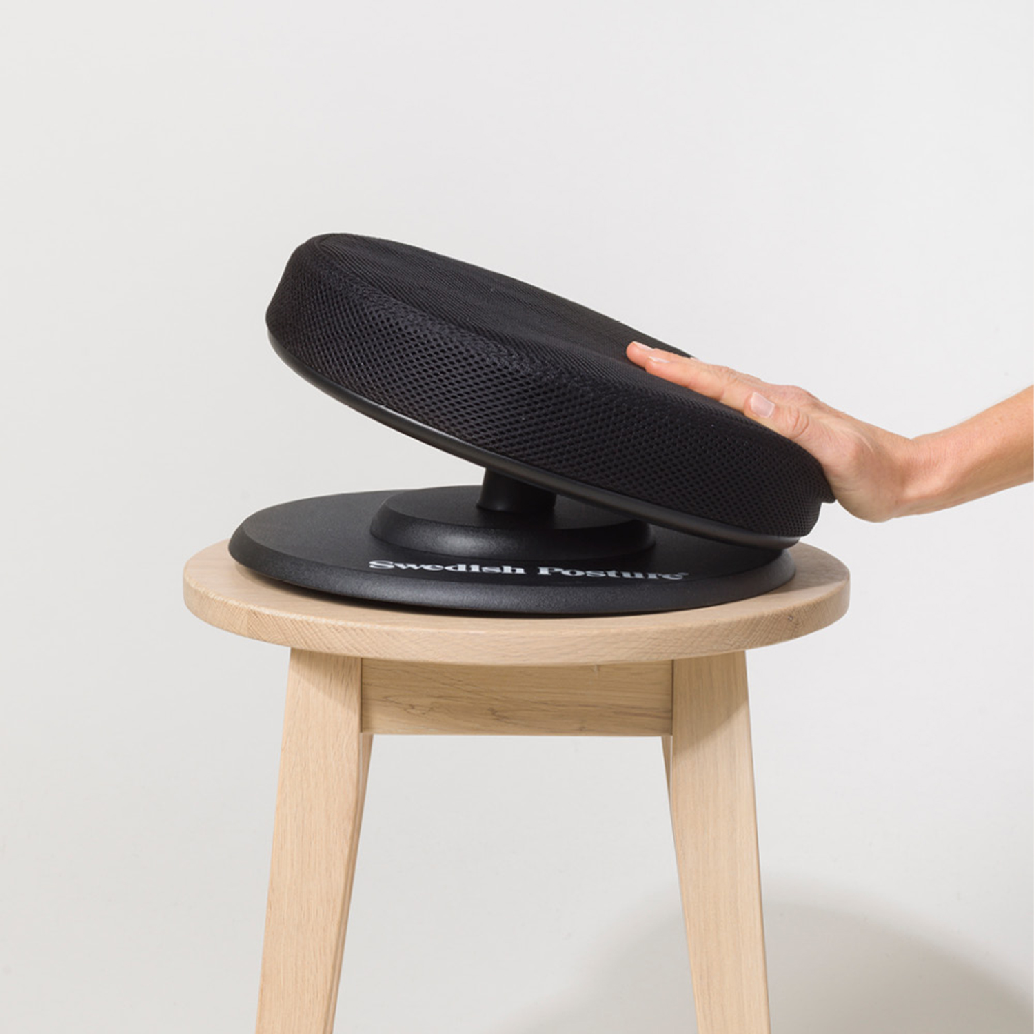 SWEDISH POSTURE Balance ergonomische Sitzauflage schwarz Heimtrainer