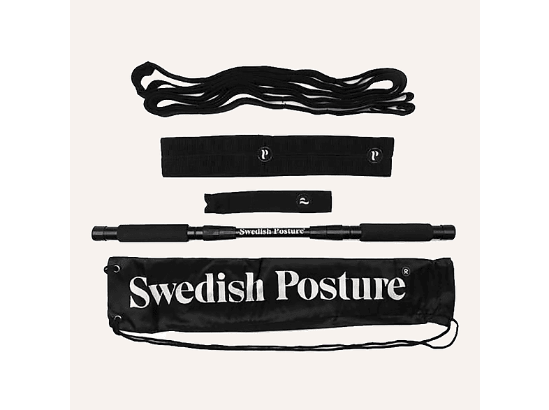 SWEDISH Mini Mini-Hometrainer, POSTURE grau tragbar Gym Trainingsset