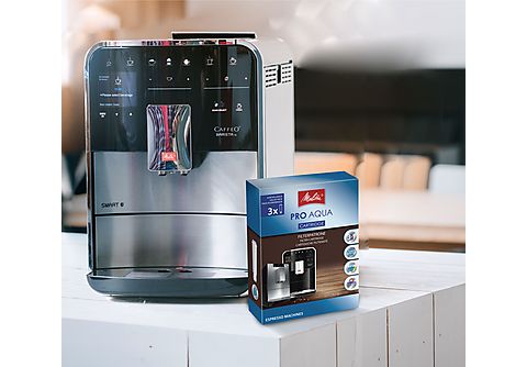 MELITTA Pro Aqua Set 3er Set Filterpatrone für Kaffeevollautomaten mit  Claris-System Weiß | SATURN