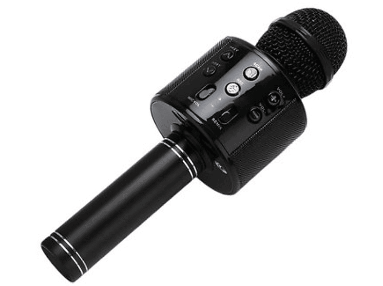 SYNTEK Bluetooth-Karaoke-Mikrofon,EINZIGARTIGES Bluetooth-Mikrofon für unvergessliches Karaoke Bluetooth-Mikrofon schwarz