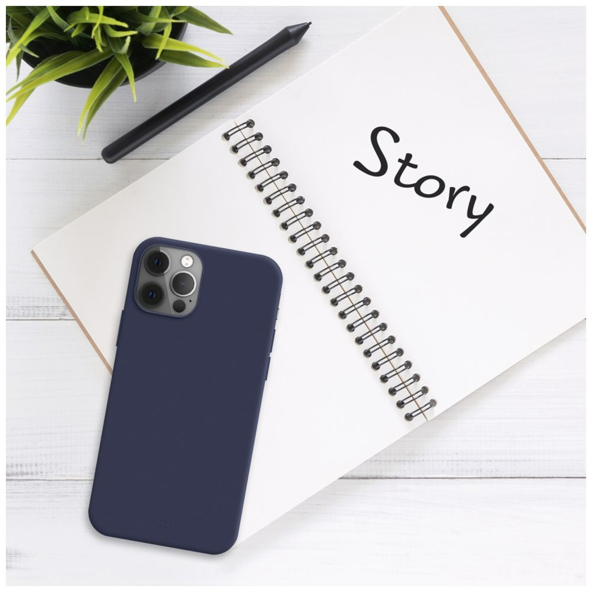 FIXST-1097-BL, Lite, Soft-Touch Xiaomi, Backcover, Blau Story 13 FIXED