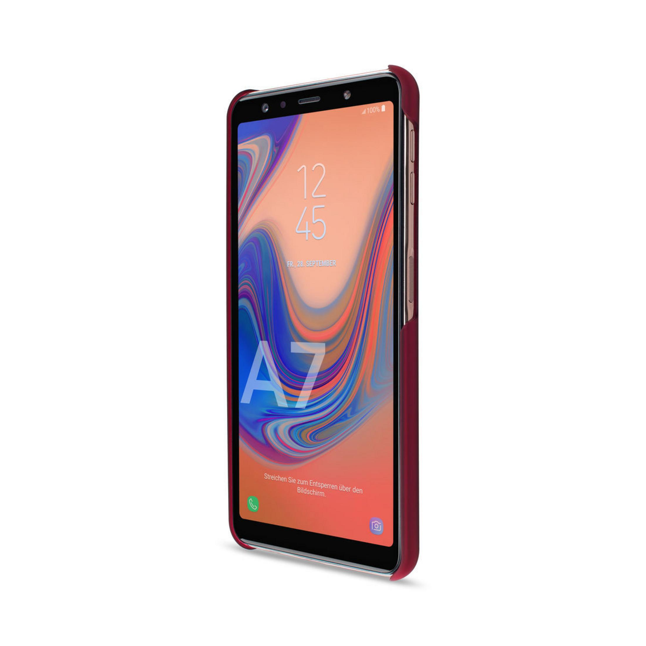 Samsung, (2018), A7 Backcover, Galaxy ARTWIZZ Berry Rubber Clip,