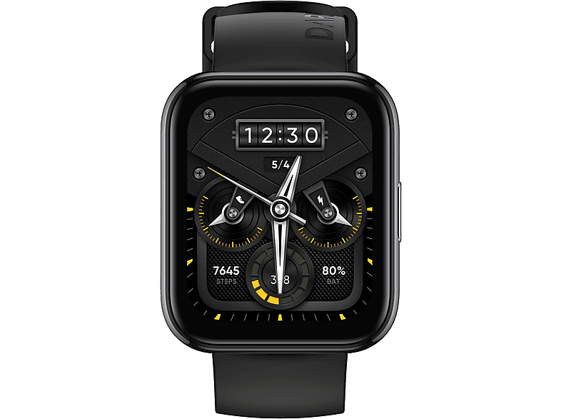 REALME CS/WATCH 2 PRO/CW NEO GREY Smartwatch Plastic, Schwarz