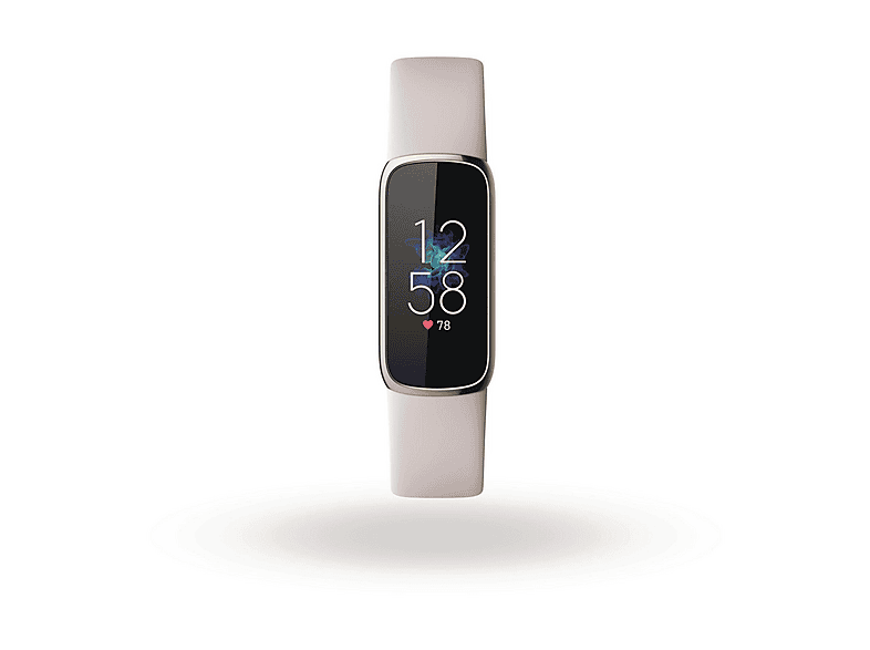 FITBIT FB422GLWT LUXE SOFT GOLD/WHITE Aktivitäts-Trackerarmband Silikon, Gold, Weiß