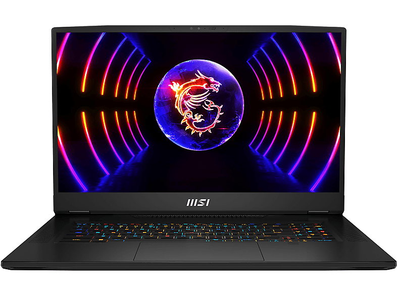 MSI TITAN GT77 HX 13VH-045 I9-13 RTX4080, Gaming Notebook mit 17,3 Zoll Display, Intel® Core™ i9 Prozessor, 64 GB RAM, 2 TB SSD, NVIDIA GeForce RTX™ 4080 Laptop GPU, Core Black