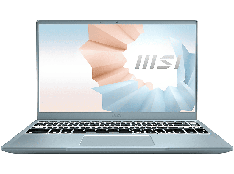 MSI MODERN mit Core™ 512 Zoll RAM, Stone Notebook Prozessor, 14 SSD, SSD, 8 B11MO-035 Display, 14 i7 GB Intel® I7-1165G7/8GB/512GB Intel, Blue GB