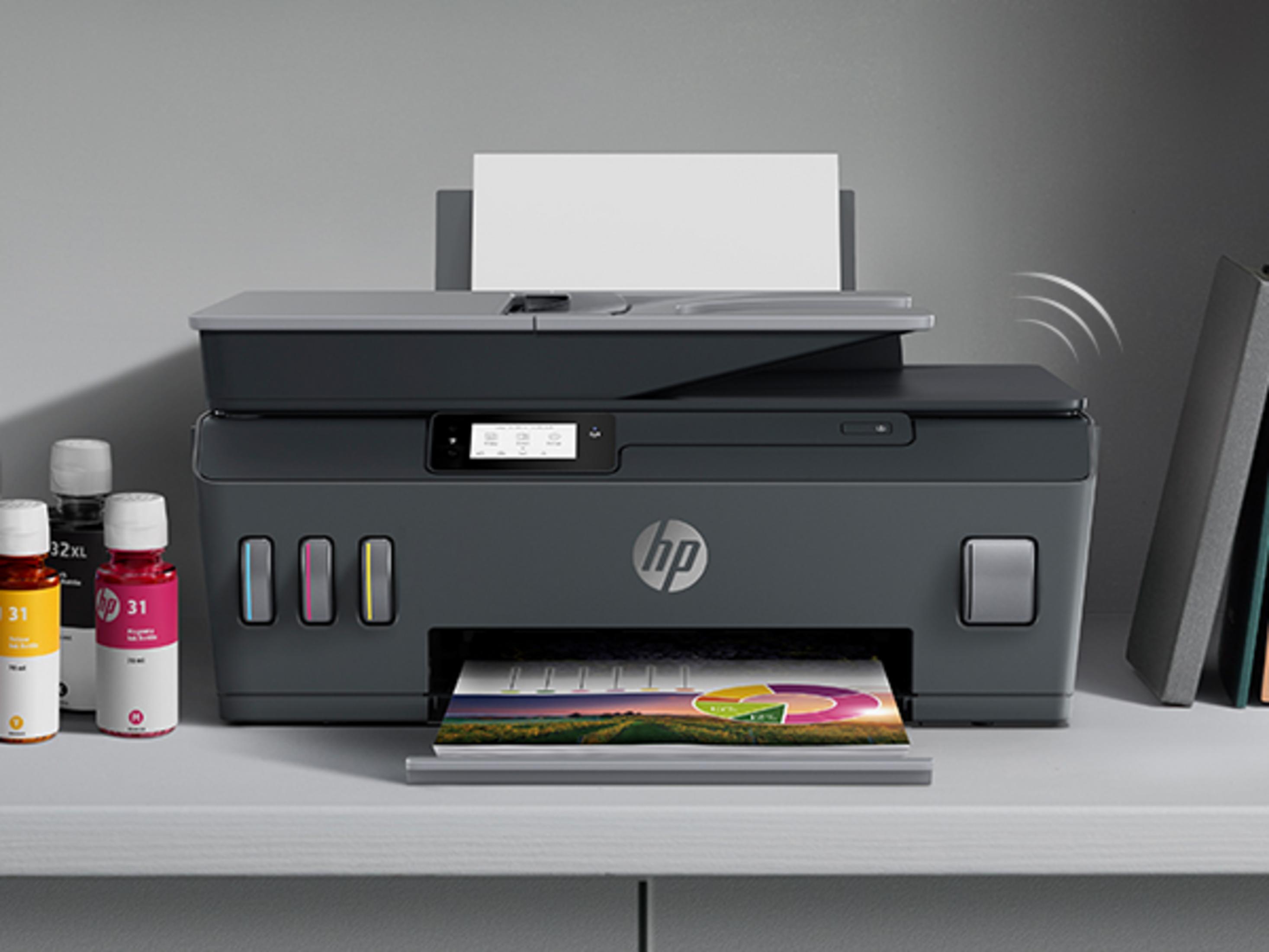 WLAN PLUS 570 Multifunktionsdrucker TANK SMART Thermal HP Inkjet