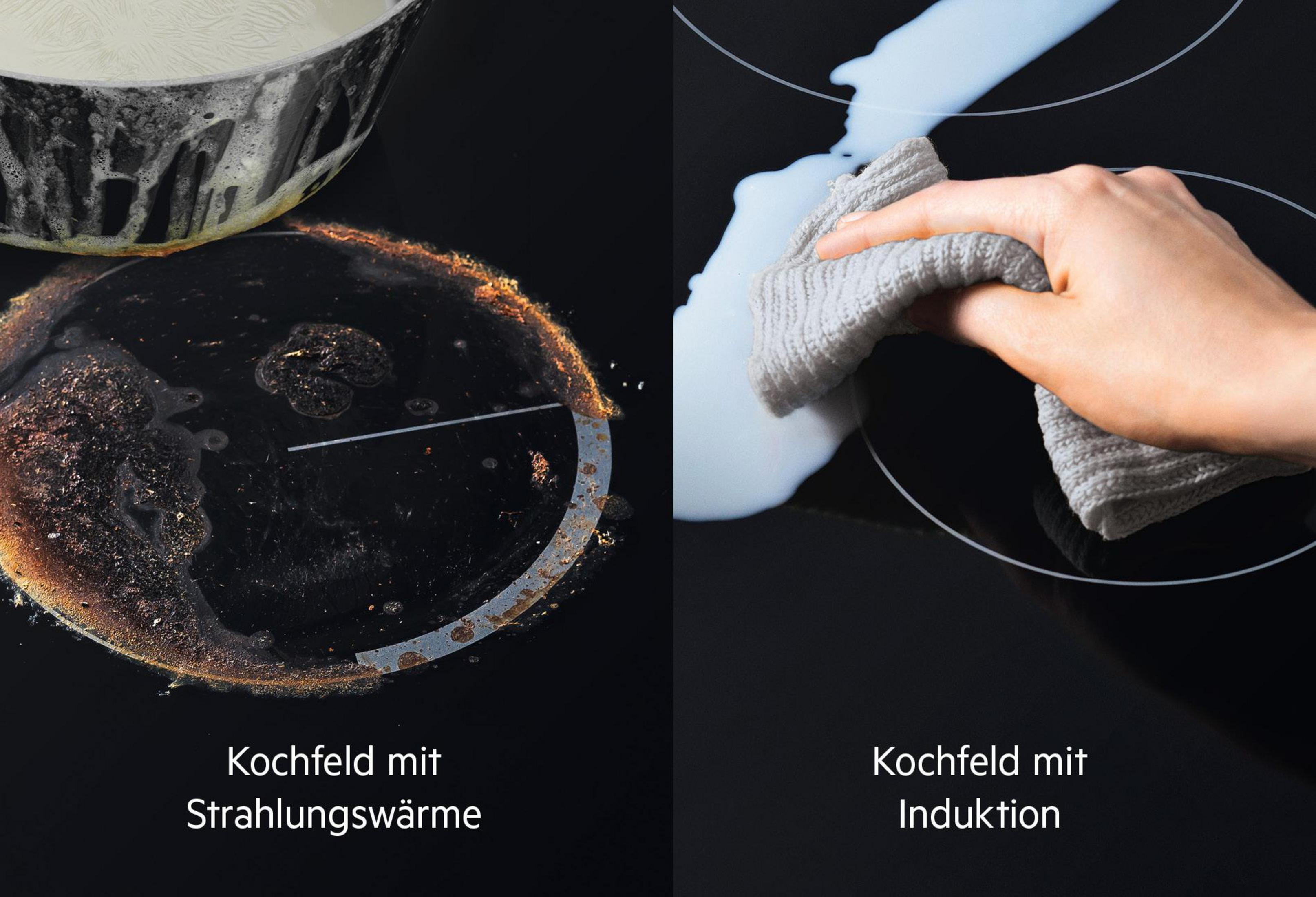 Induktions-Kochfeld INDUKTIONSKOCHFELD 4 IKE84471XB mm breit, AUTARKES Kochfelder) (766 AEG