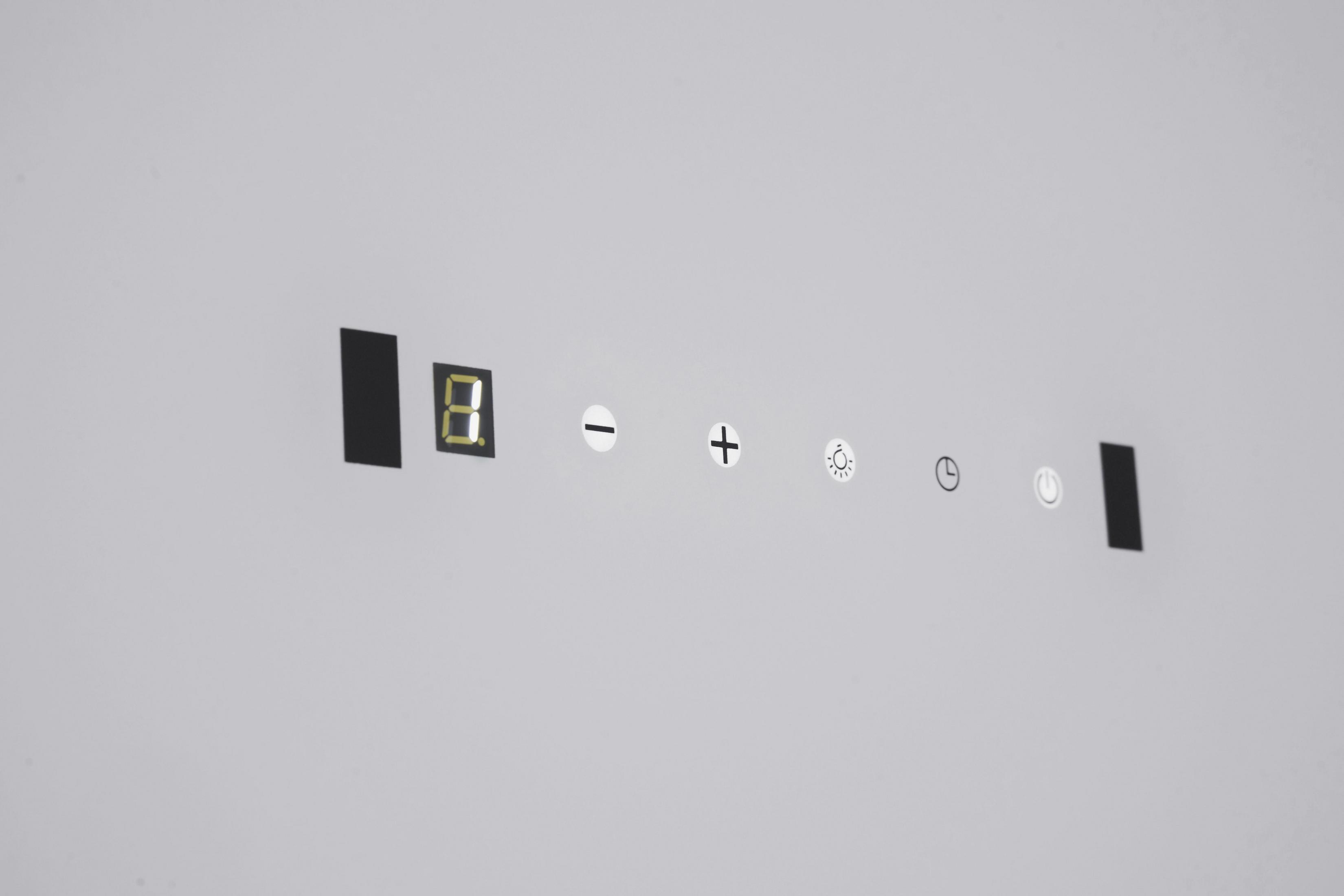Icons on a gray surface. Includes an 8, minus, plus, and other symbols.