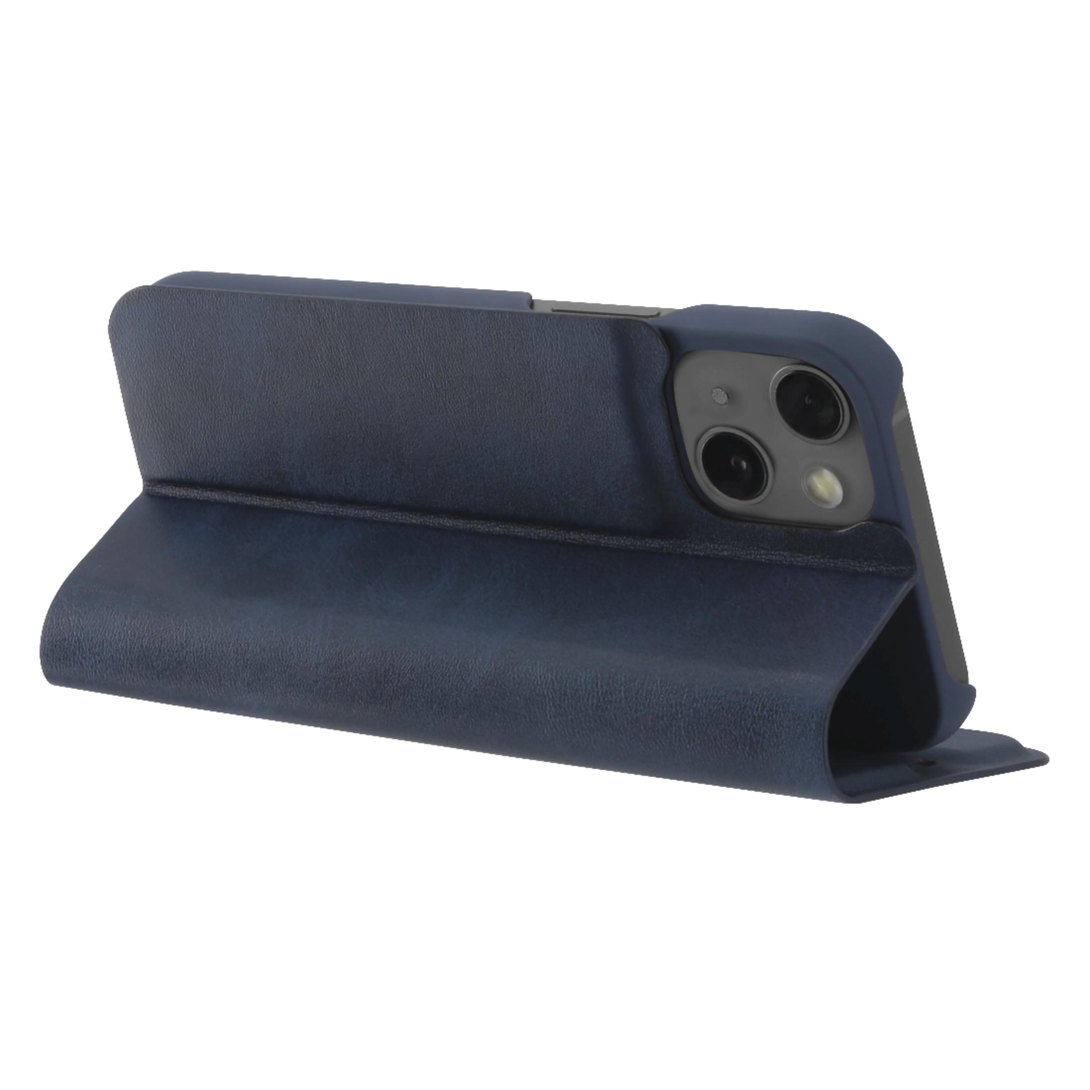 Blau Bookcover, HAMA iPhone Guard mini, 13 Pro, Apple,