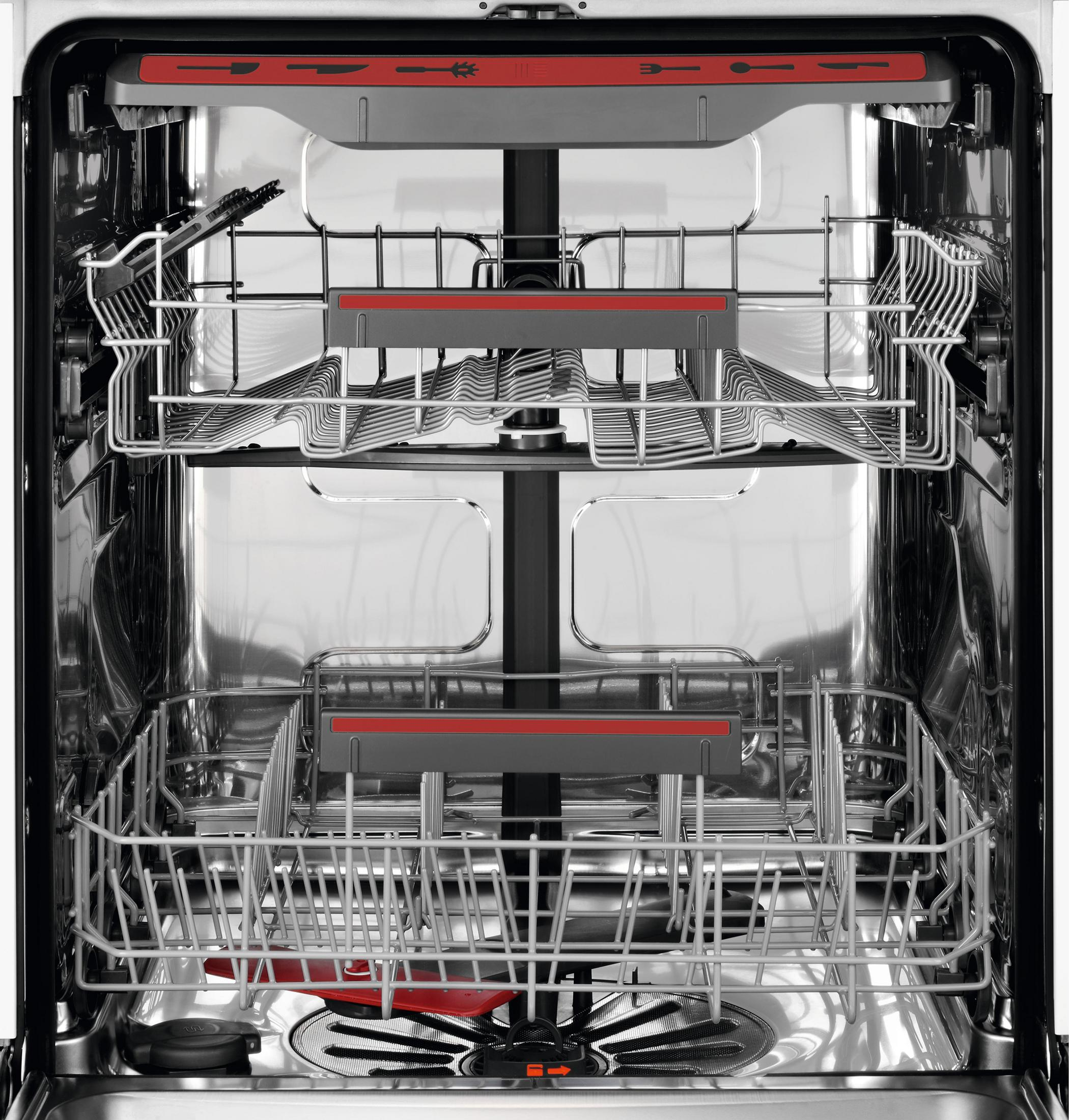 AEG FSB 53907 Z 596 (A), (vollintegrierbar mm D) breit, Geschirrspüler (Besteckschublade, 44 dB