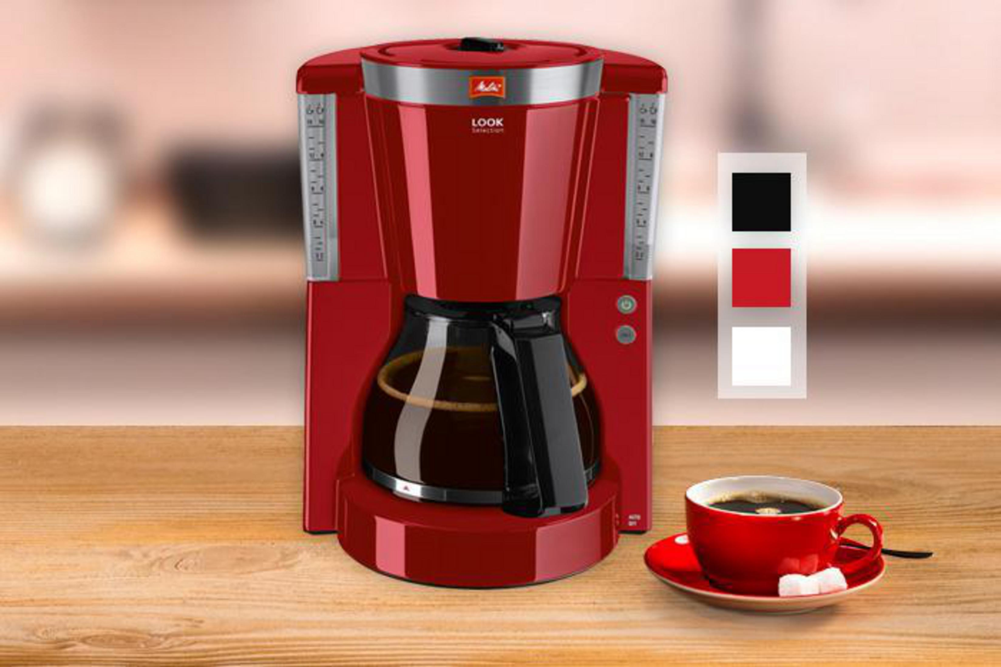 Look Kaffeemaschine Rot MELITTA