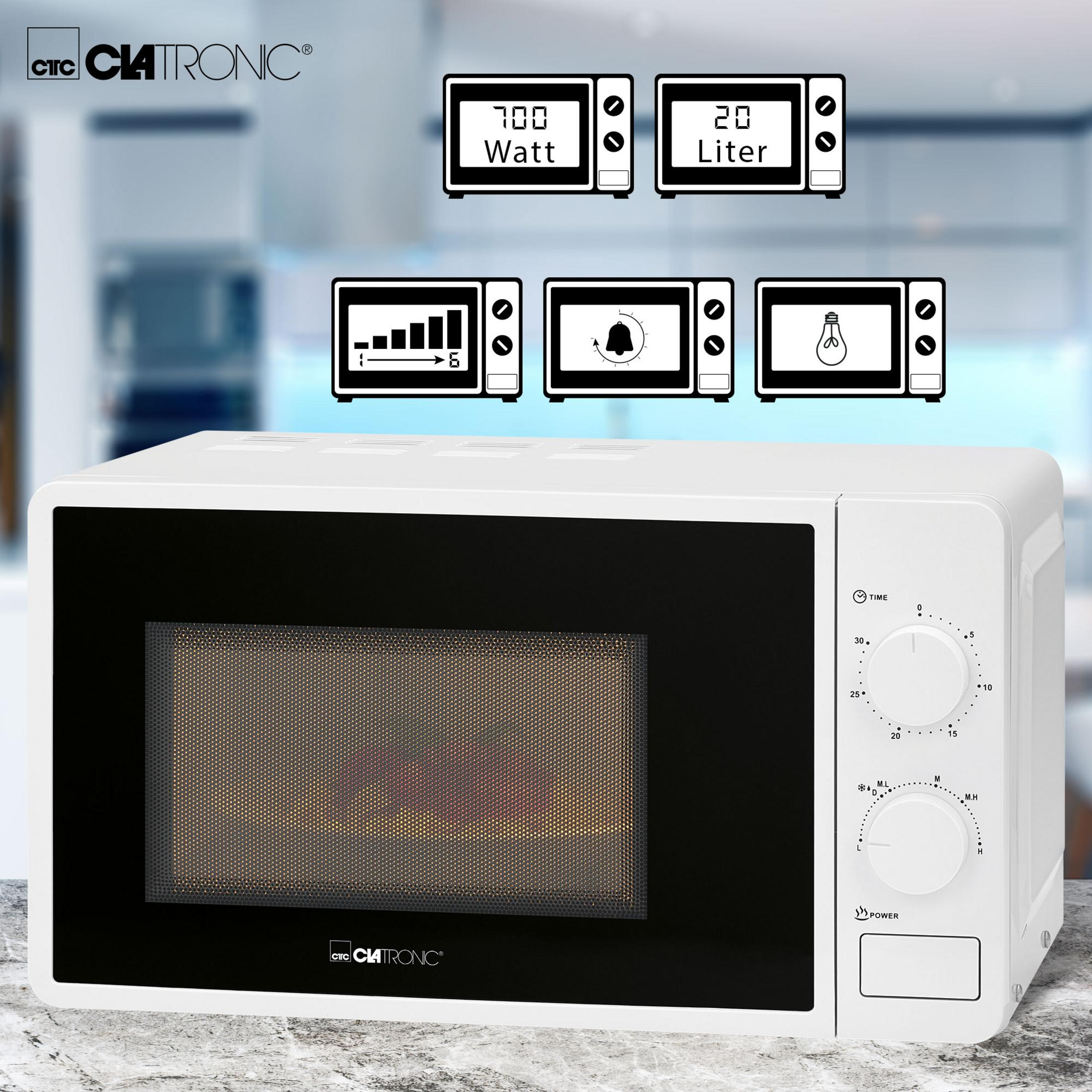 (700 Mikrowelle 791 MW Watt) CLATRONIC