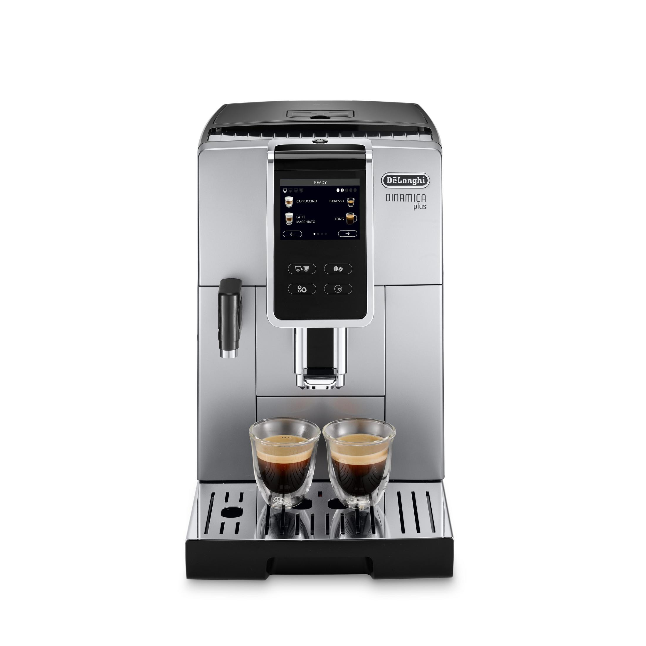 Kaffeevollautomat DELONGHI silber ECAM Plus Dinamica 370.70.SB