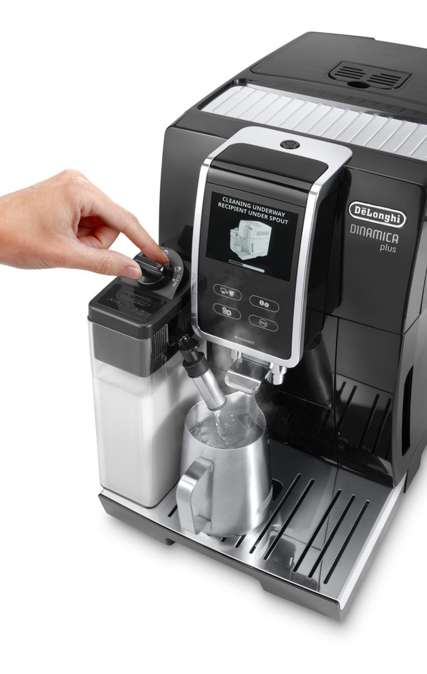 Kaffeevollautomat DE 370.85.B ECAM Dinamica Plus schwarz LONGHI