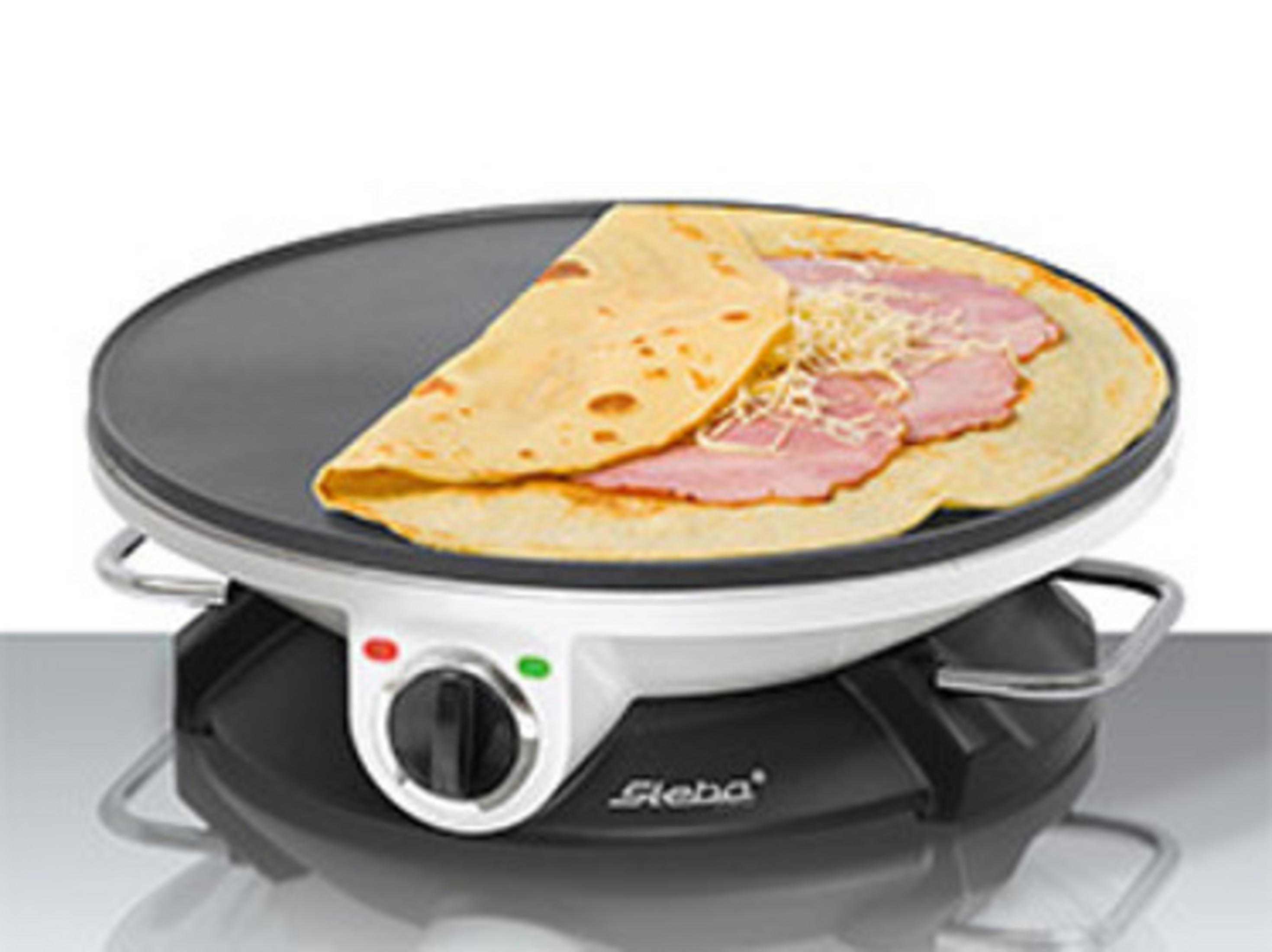 Weiß/Schwarz Crêpes-Maker CR 32 STEBA