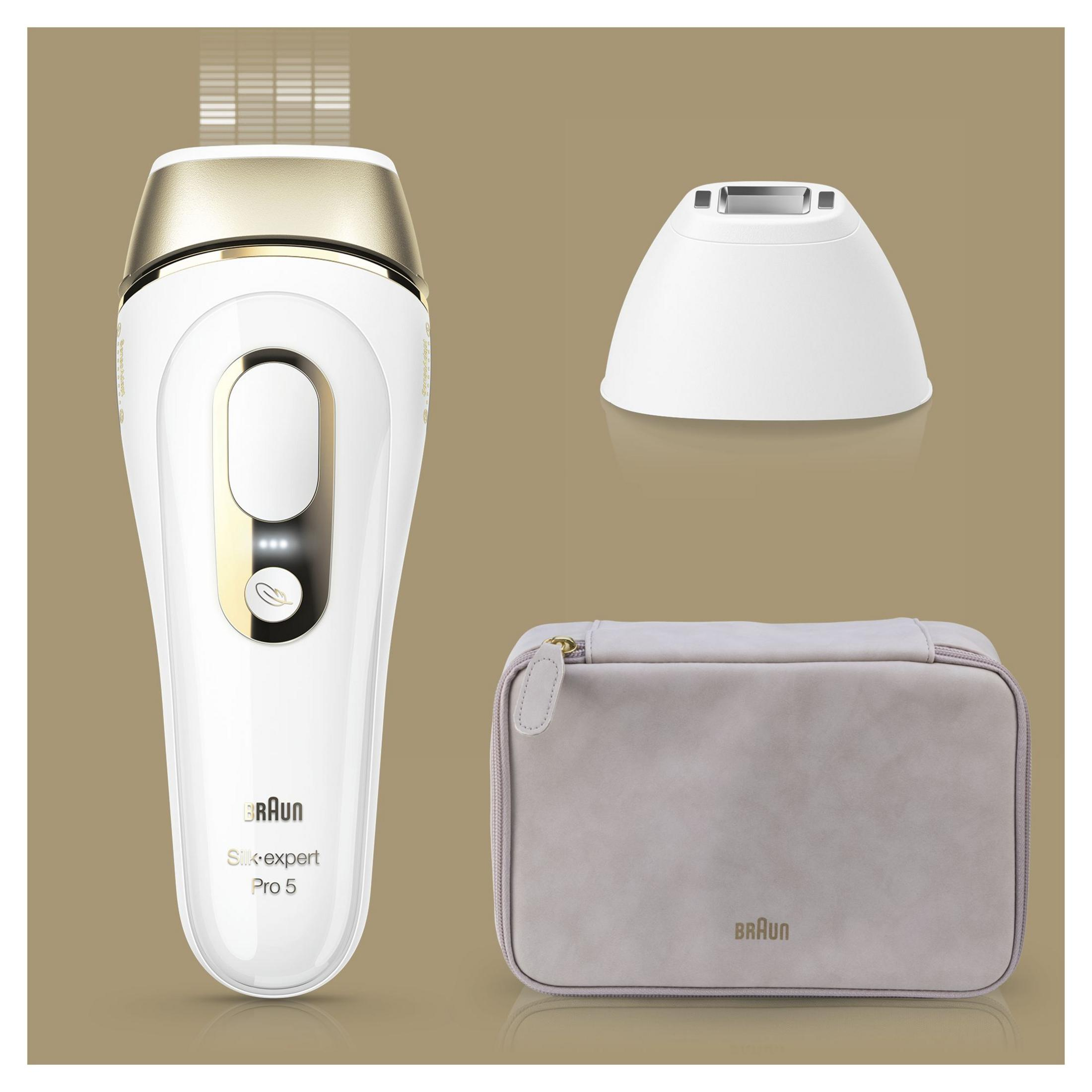 silk-expert pro5 pl5124 光美顔器 最新型 光美容器（ワイドヘッド1個＋コンパクトヘッド1個付きモデル） シルク