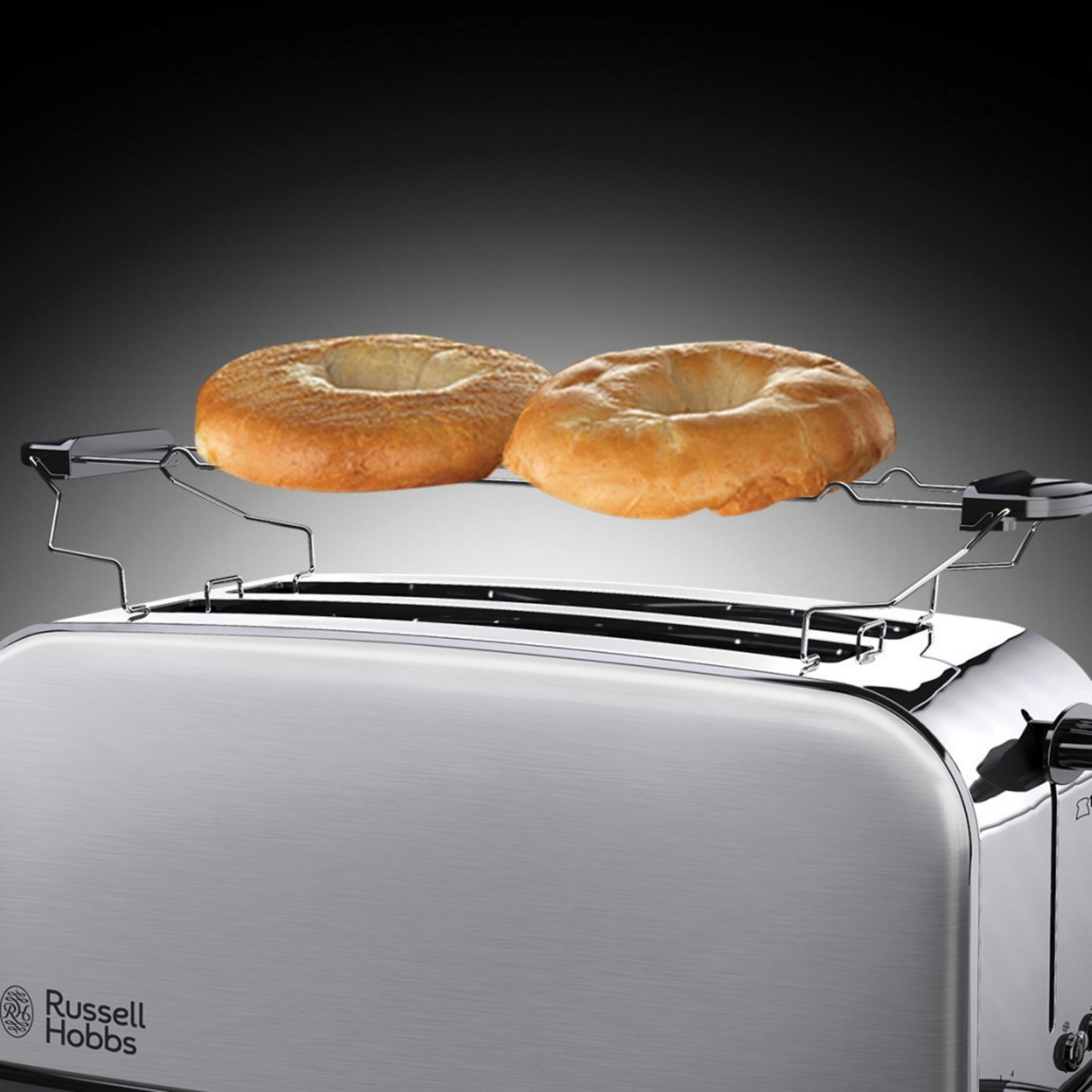 RUSSELL (1600 Silber Adventure Watt, HOBBS Schlitze: 23610-56 2) Toaster