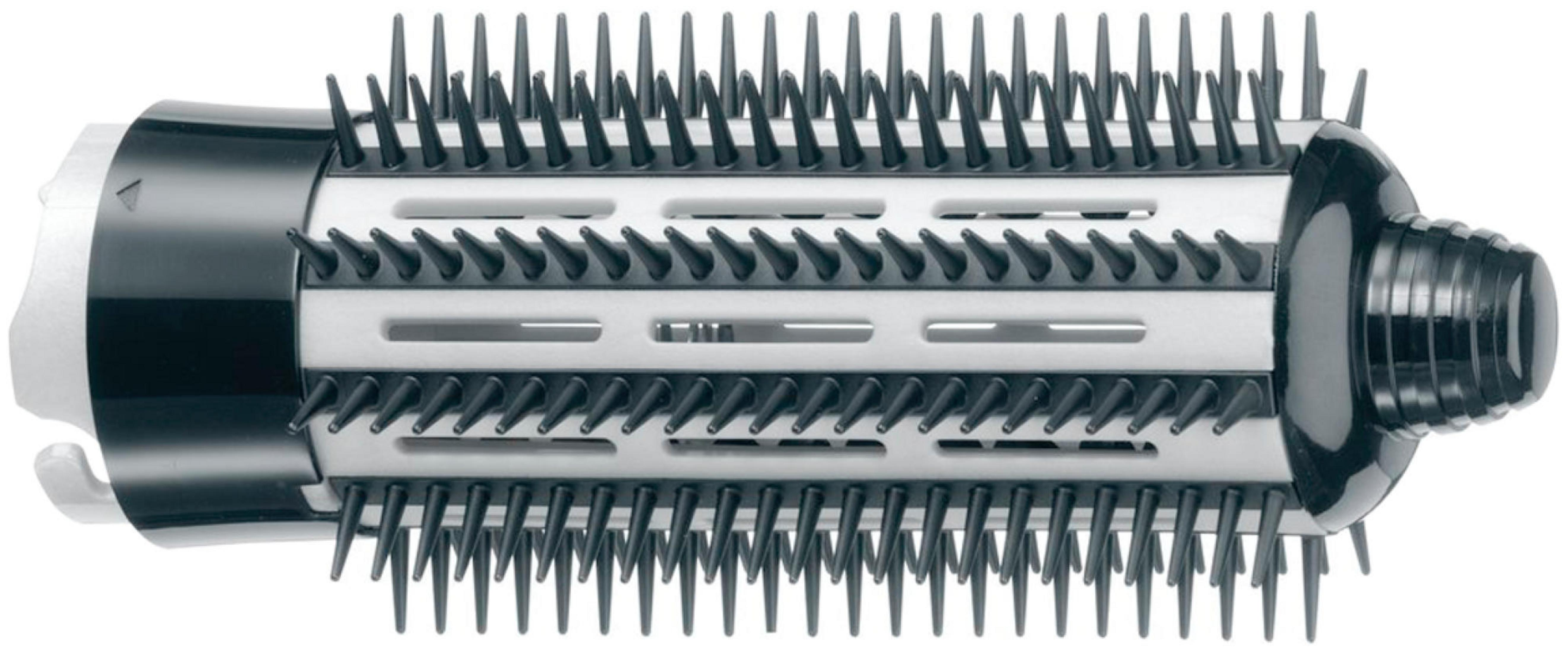 Nakładka do stylizacji włosów z włosiem i cylindrycznym kształtem.