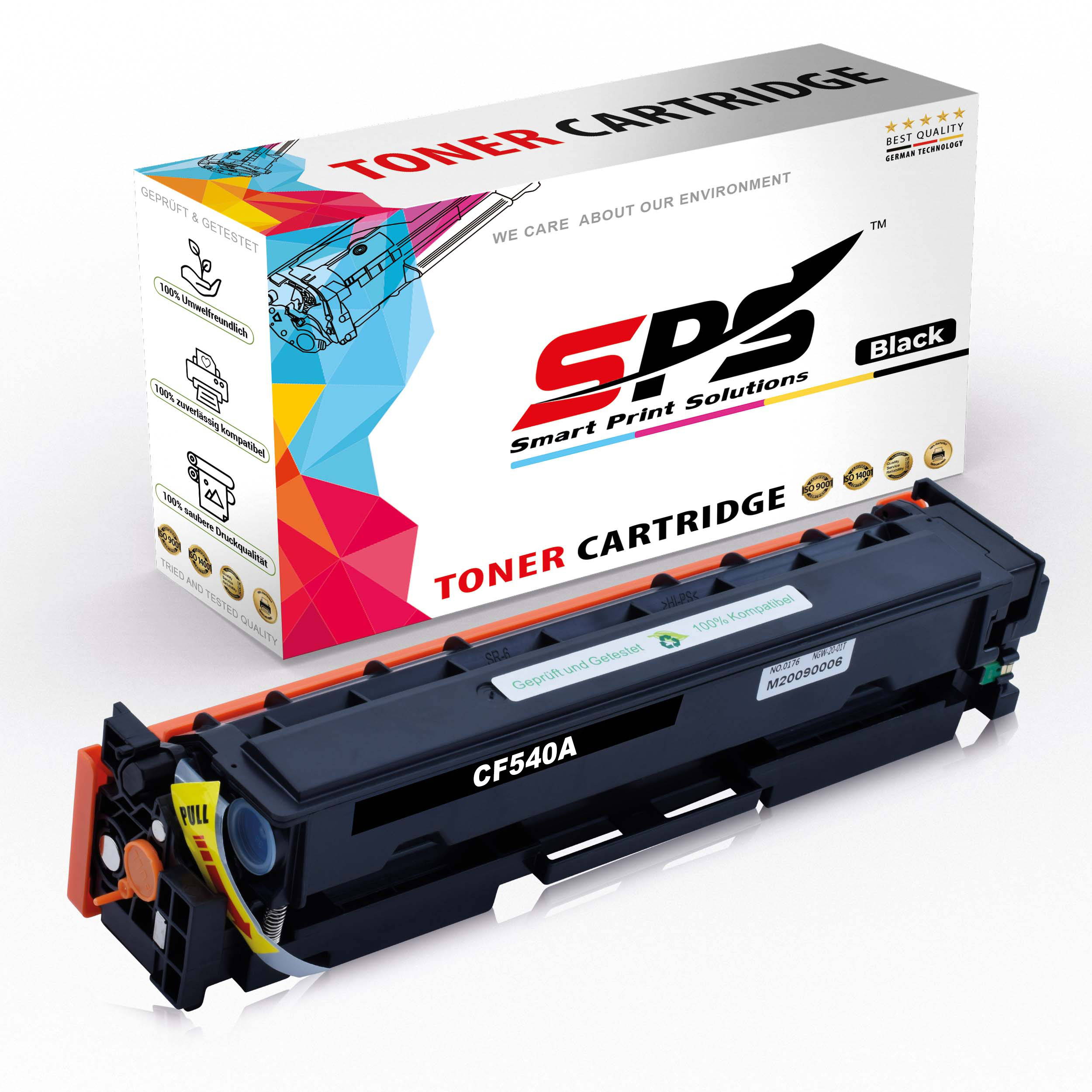 (203A) SPS CF540A-03 Schwarz Toner