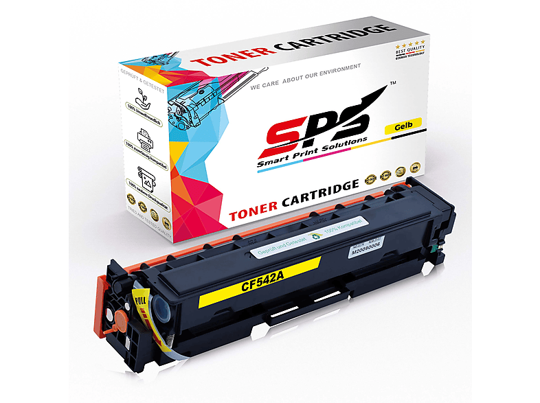 SPS Gelb Toner CF542A-25 (203A)