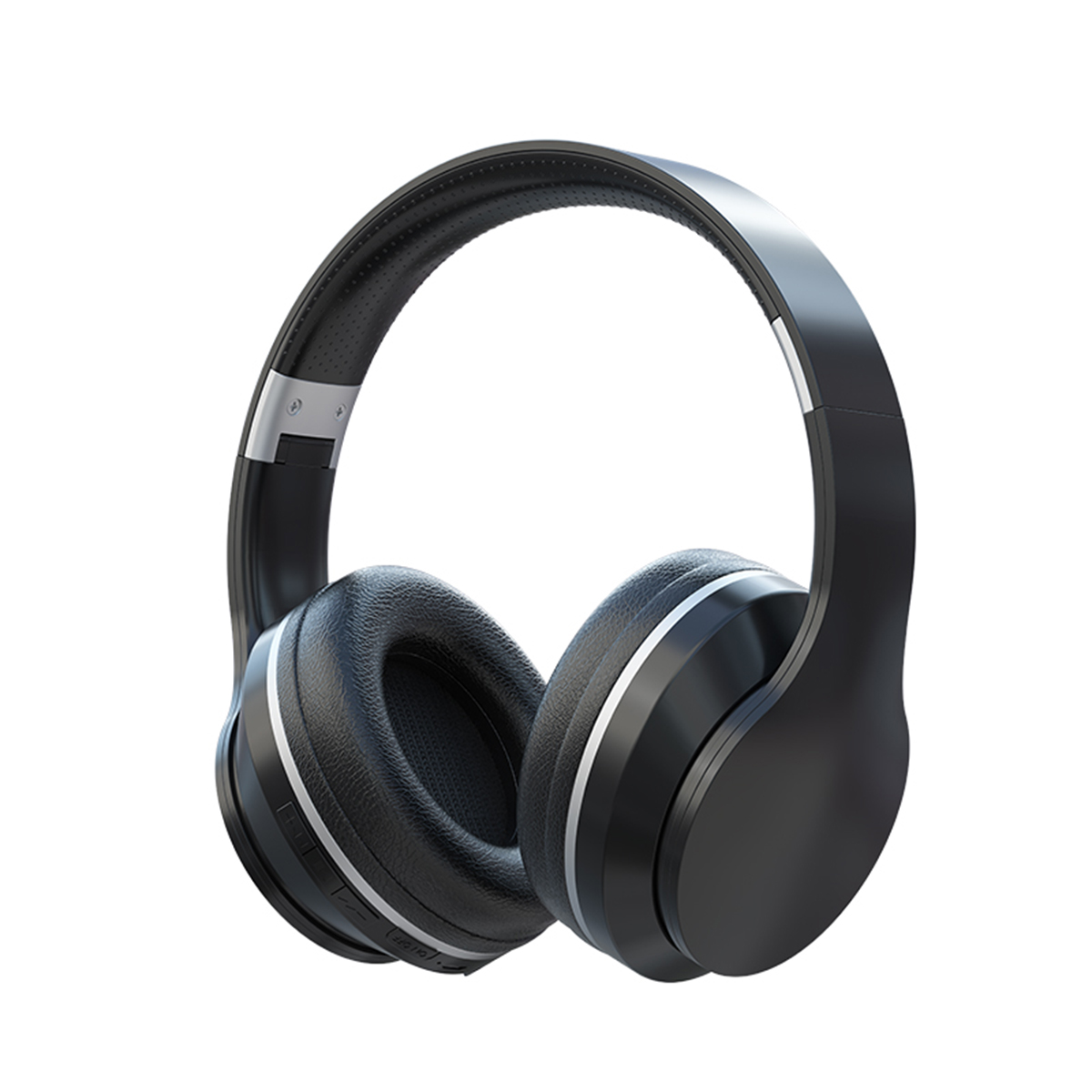 KINSI Bluetooth-Kopfhörer, Over-Ear-Kopfhörer, für Office, Bluetooth Reisen, Over-ear Bluetooth Home schwarz Farbverlauf Headset Der wird