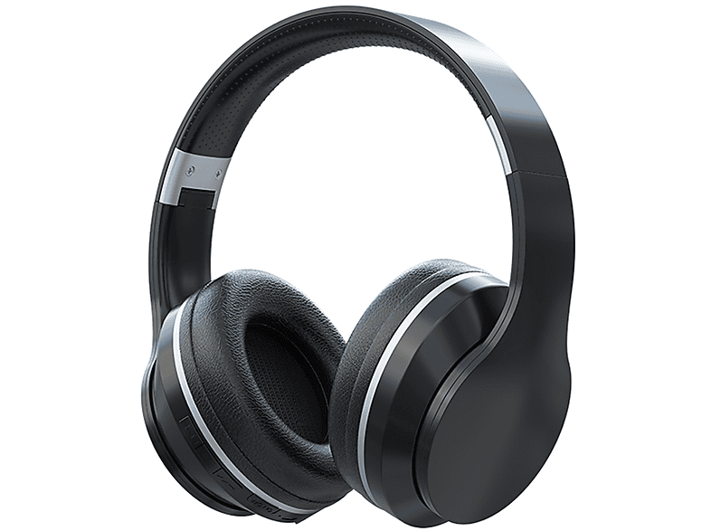 KINSI BluetoothKopfhörer, OverEarKopfhörer, für Reisen, Home Office, Overear Headset
