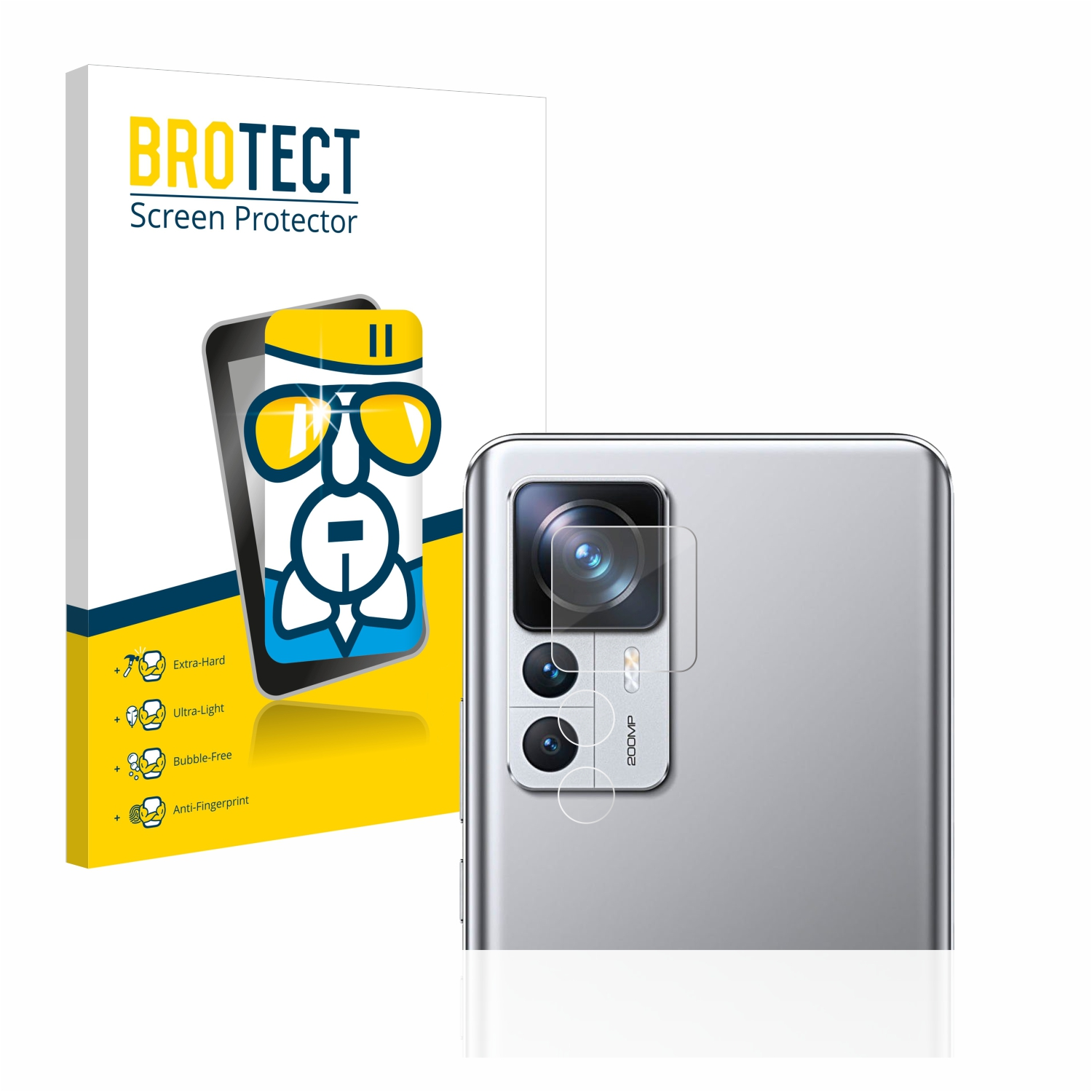 BROTECT Airglass 12T Xiaomi Pro) klare Schutzfolie(für