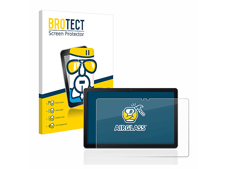 BROTECT Airglass klare Schutzfolie(für Acer P10) Iconia Tab