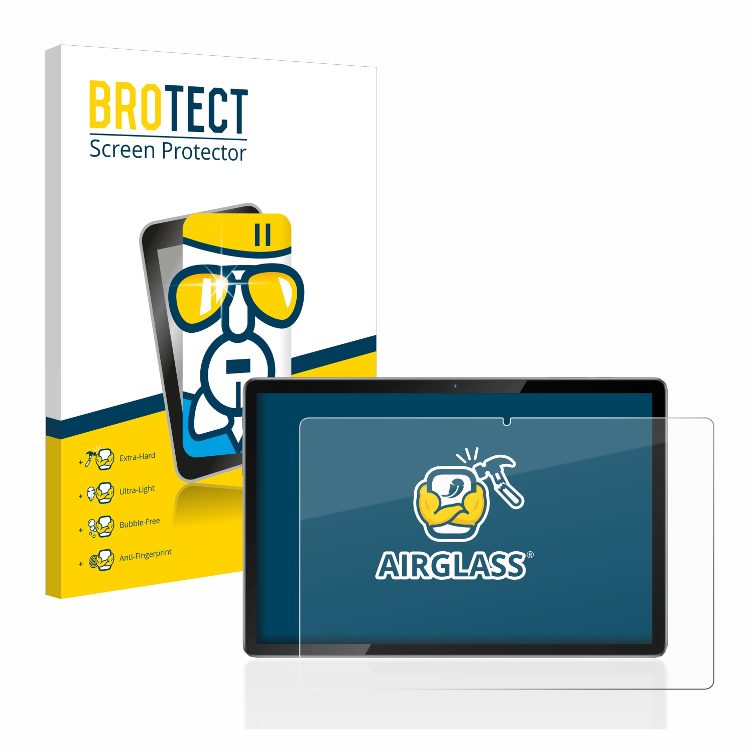 BROTECT Airglass klare Schutzfolie(für Blackview 12 Tab Pro)