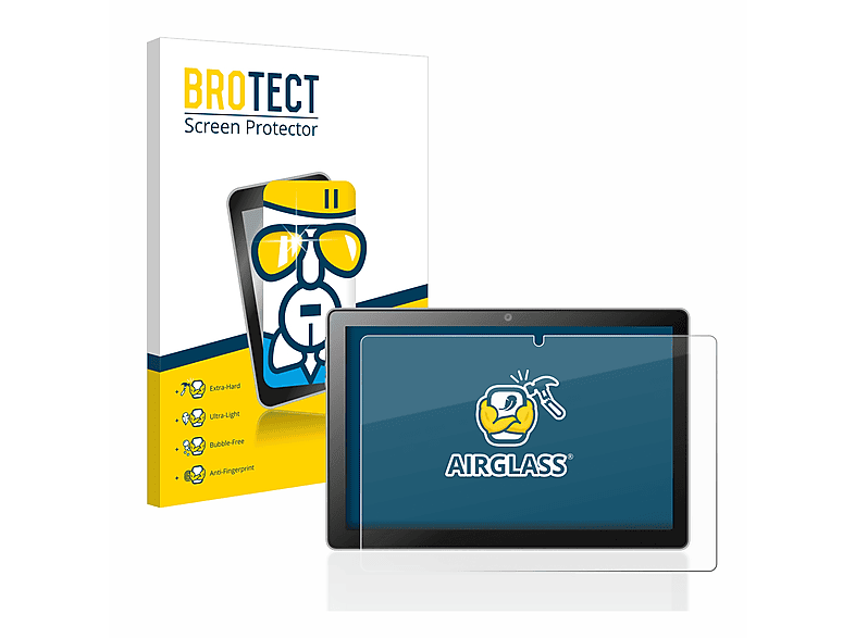 BROTECT Airglass klare Schutzfolie(für Mediacom SmartPad X10 4G)