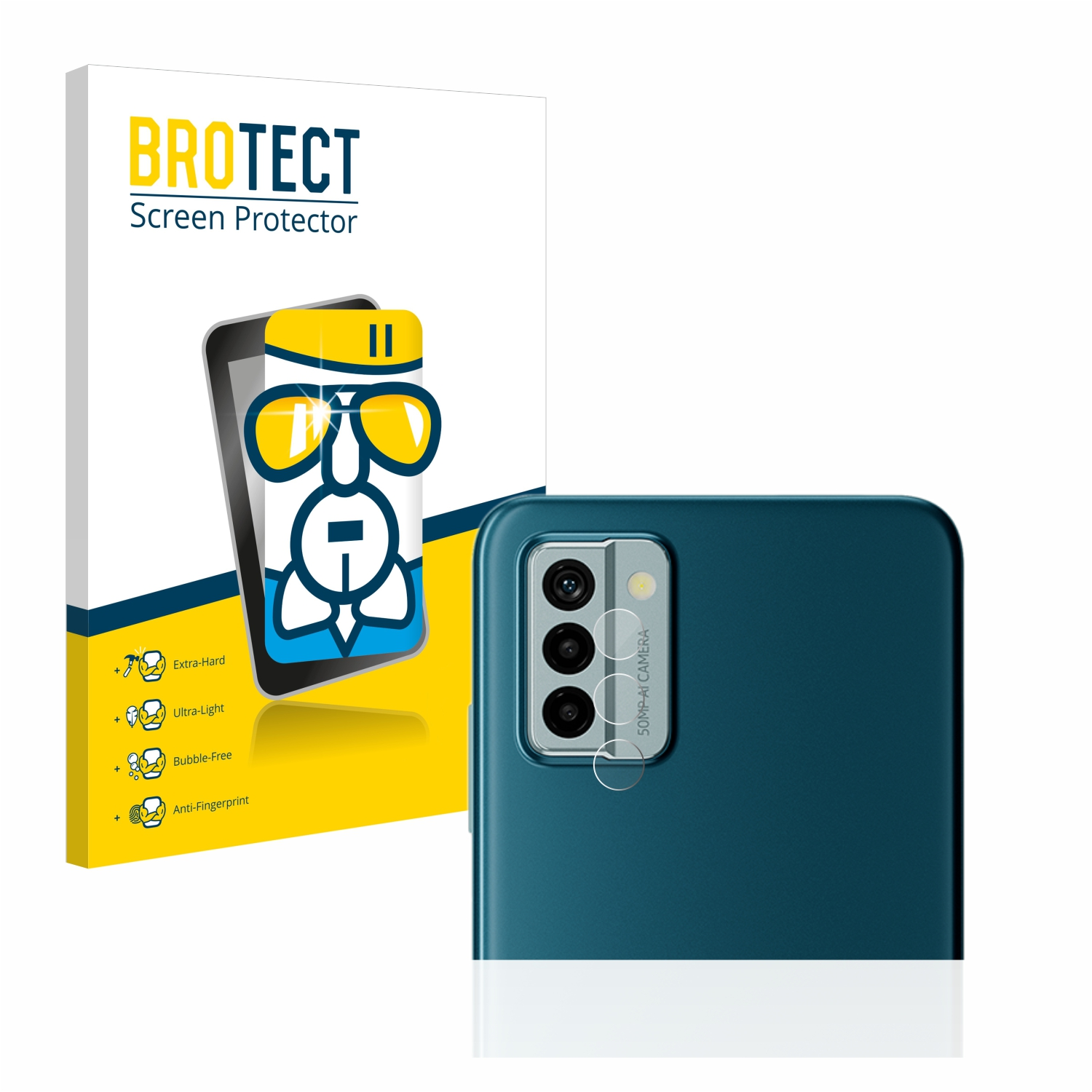 G22) Airglass BROTECT klare Nokia Schutzfolie(für