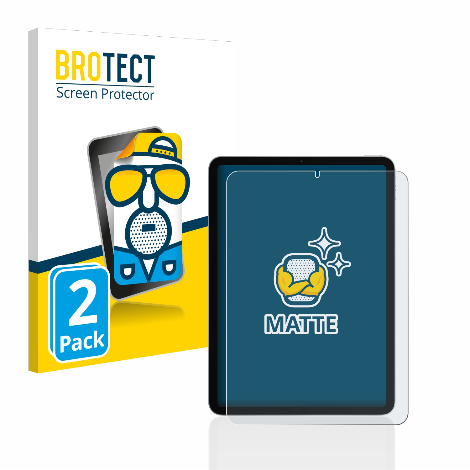 Schutzfolie(für 2020 Apple WiFi Air (4. Gen.)) BROTECT 2x matte iPad 4