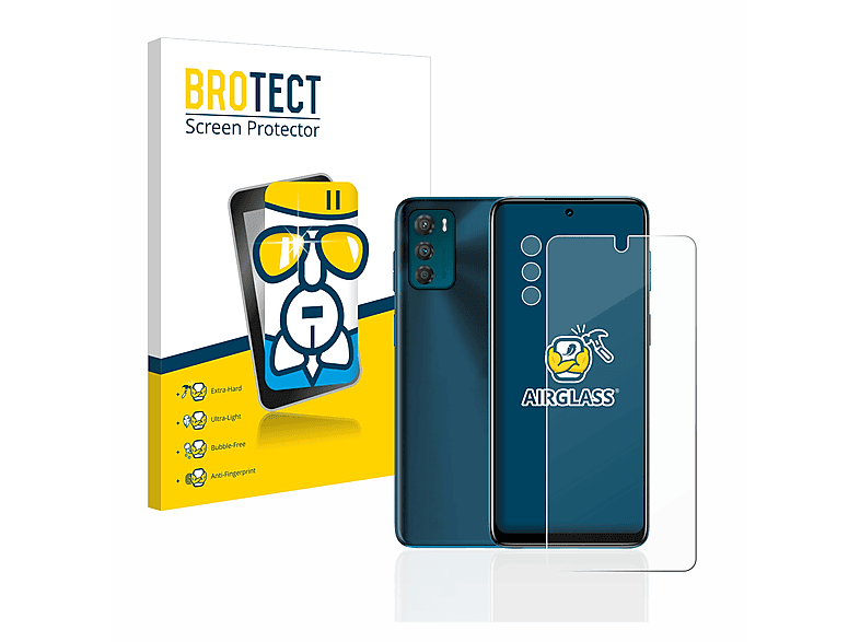 BROTECT Airglass Schutzfolie(für Motorola G42) klare Moto