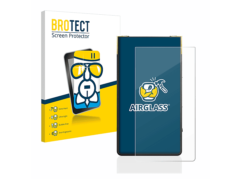 BROTECT Airglass klare Schutzfolie(für Sony Walkman NW-ZX707)