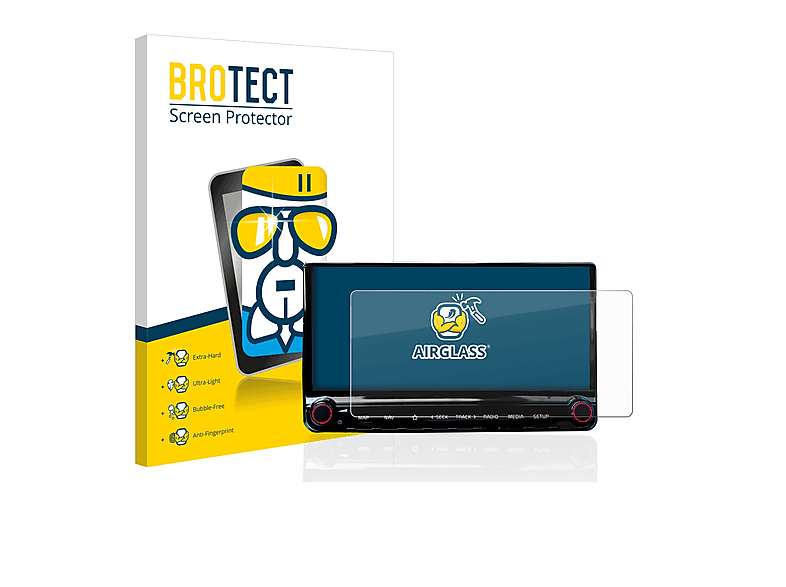 BROTECT Airglass klare Schutzfolie(für Kia XCeed 2019 Infotainment System 10.25\
