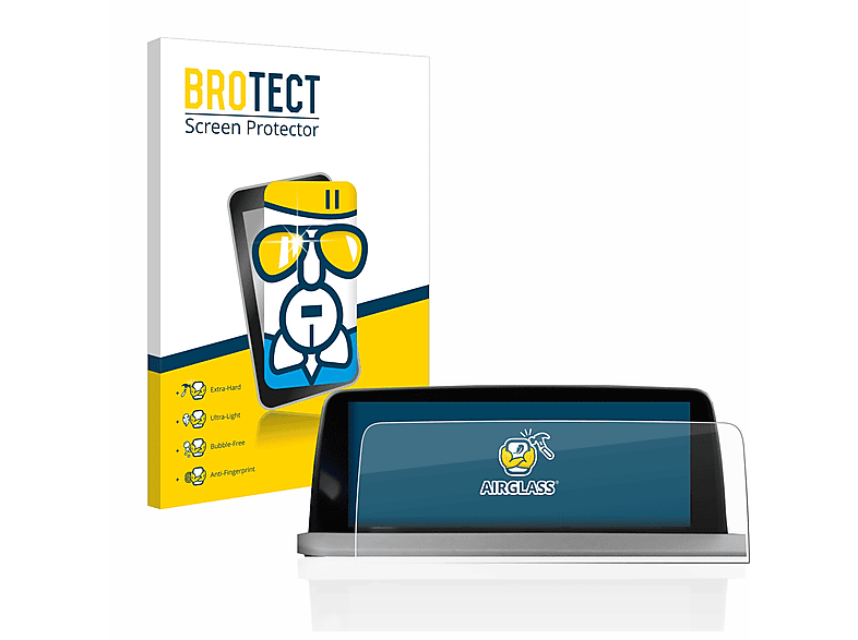 BROTECT Airglass klare Schutzfolie(für BMW X3 G01 2017-2021 Infotainment System 10.2\