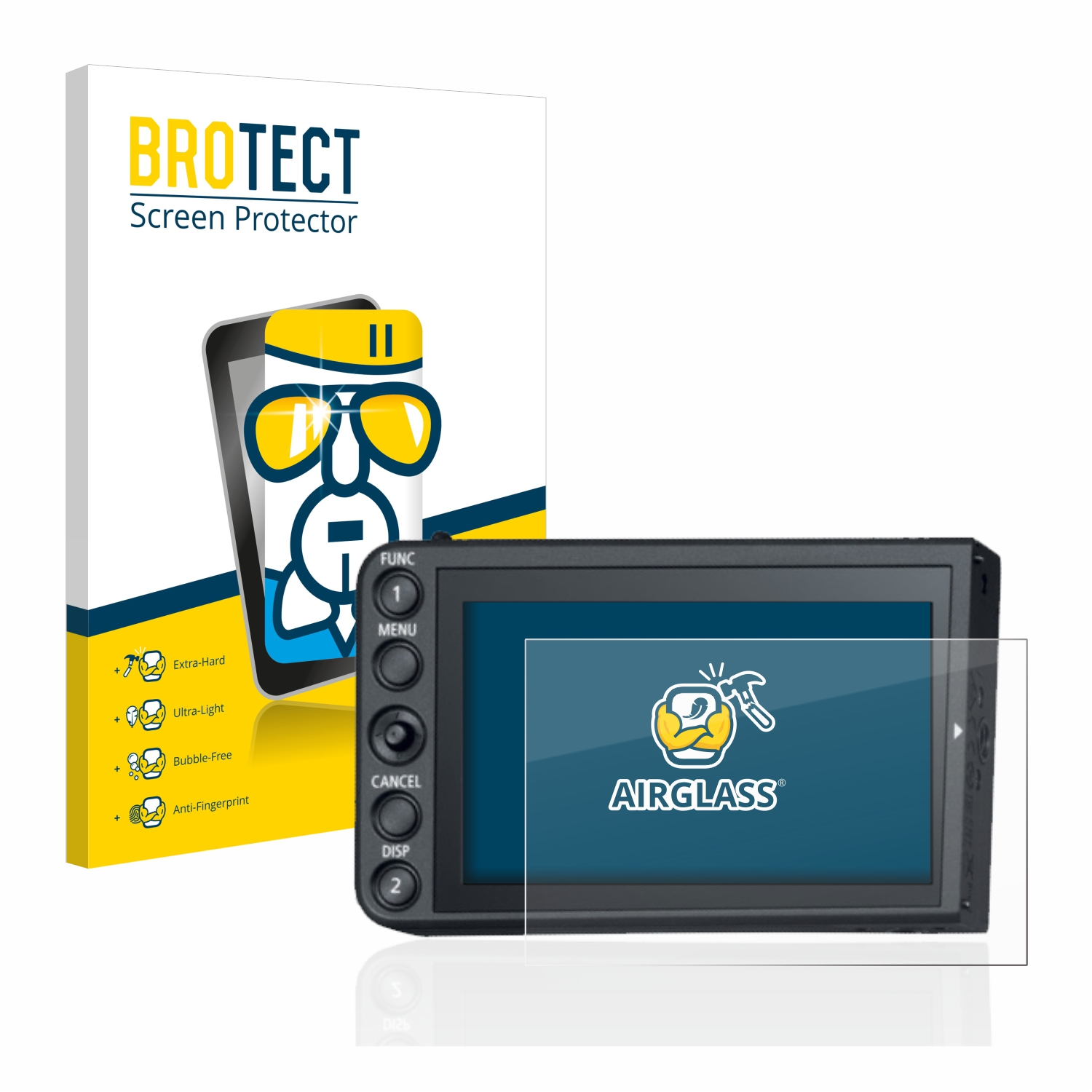LM-V1) Monitor BROTECT Airglass LCD Canon klare Schutzfolie(für