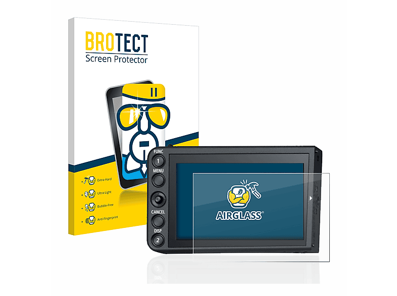 BROTECT Airglass klare Schutzfolie(für LM-V1) Canon LCD Monitor