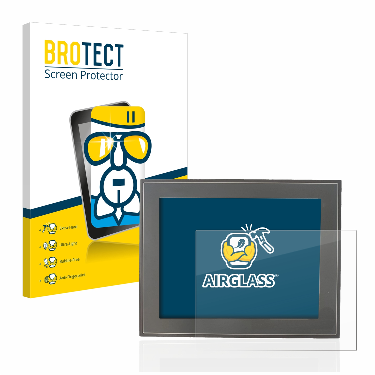 BROTECT Airglass klare Schutzfolie(für DOP-115MX / Delta DOP-115WX)
