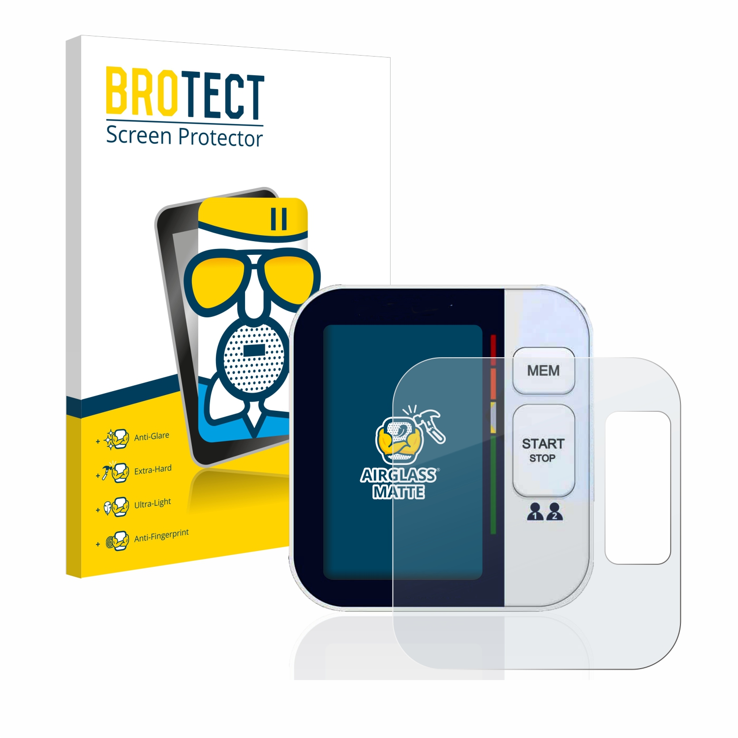 BROTECT Airglass matte Visomat Eco) Schutzfolie(für Comfort
