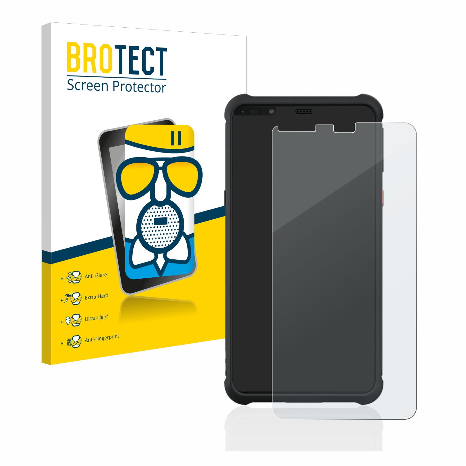 Schutzfolie(für Phone) Pixavi Airglass matte BROTECT Bartec