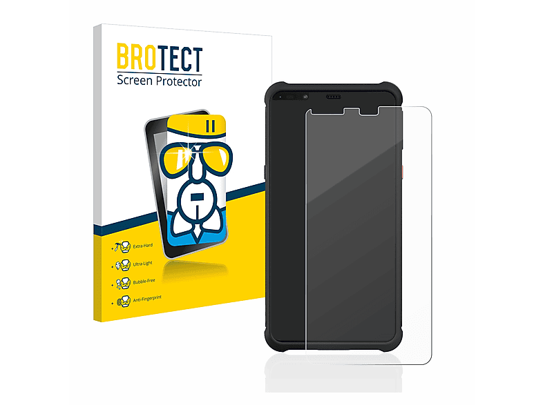 BROTECT Airglass klare Schutzfolie(für Bartec Pixavi Phone)